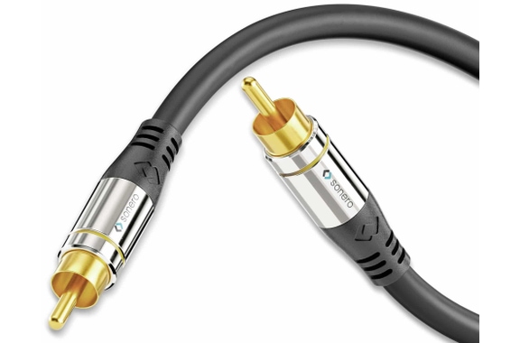 Câble coaxial numérique S/PDIF Sonero à connecteurs Cinch, 3 m image 1