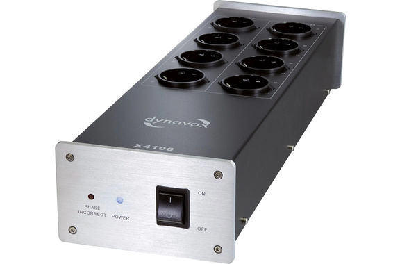Barre Multiprise HiFi Dynavox X4100S argent image 1