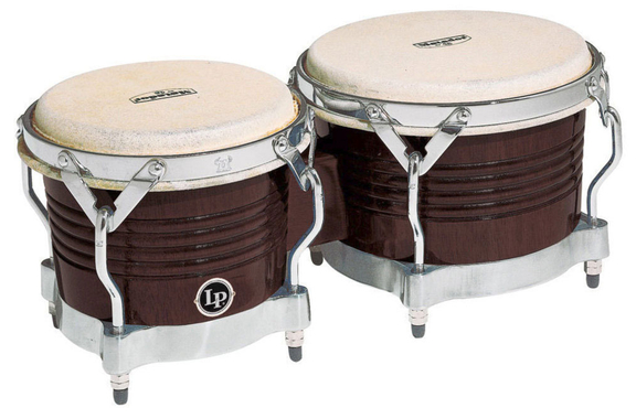 LP M201 Bongos Matador Dark Wood image 1