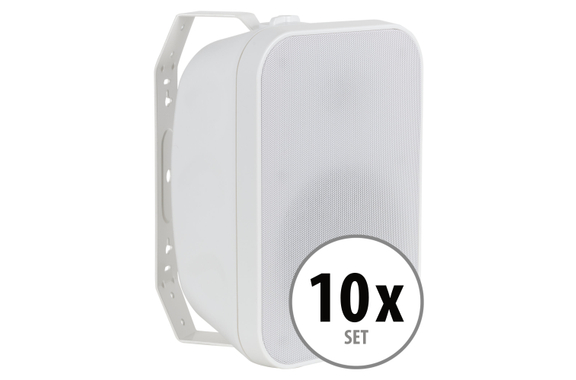 McGrey OLS-651WH Altavoces Outdoor 60 Vatios Blanco Set de 10 image 1