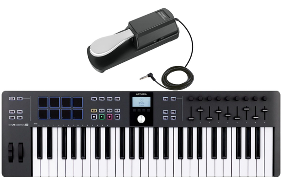 Arturia KeyLab Essential 49 mk3 Black Set image 1