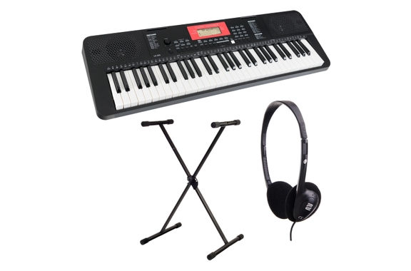 Classic Cantabile LK-290 Set de Teclado con Teclas Iluminadas incl. Soporte para Teclado y Auriculares image 1