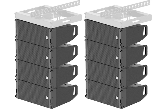 Pronomic XANA Line Array Stereo Quad Set image 1