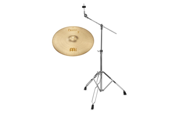 Set De Crash Meinl Byzance Vintage 18" Medium Sand, Incl. Pied À Perche image 1
