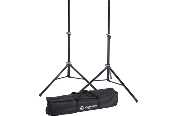 K&M 21459 Pieds d'enceintes Set de 2 avec Housse image 1