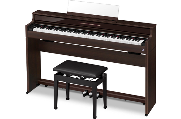 Casio Celviano AP-S450 BN Digitale Piano bruin CB-30 Set image 1