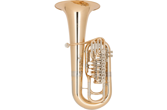 Miraphone F-Tuba 481 Elektra Ottone Dorato 6 Pistoni image 1