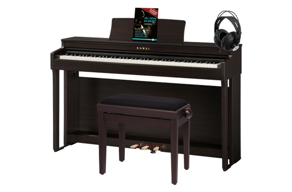 Kawai CN 201 R Digitalpiano Premium Set Palissandro image 1