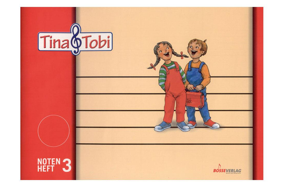 Cuaderno de Partituras Tina y Tobi Nº3 image 1