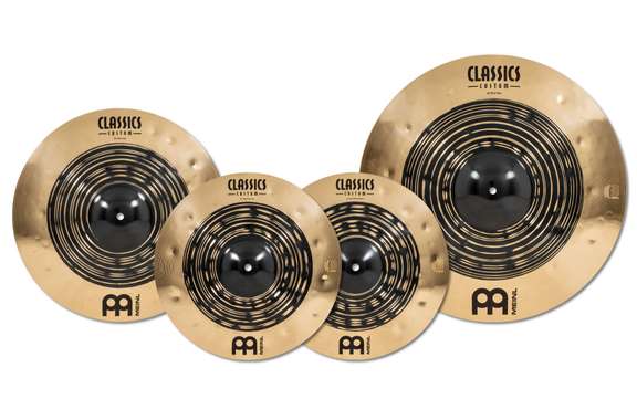 Meinl Classics Custom Dual Complete Cymbal Set 14" / 16" / 20" image 1