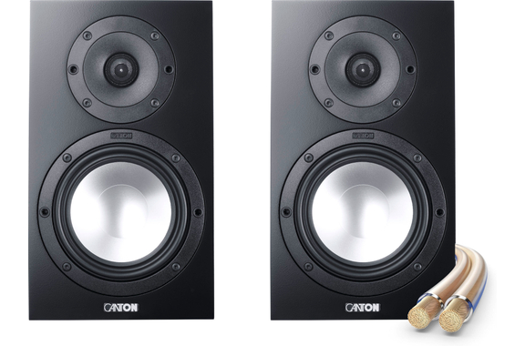 Canton GLE 426.2 Regallautsprecher Paar Schwarz Set image 1