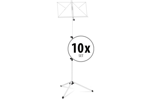 Classic Cantabile 100 Atriles Medium Blanco Set de 10 image 1