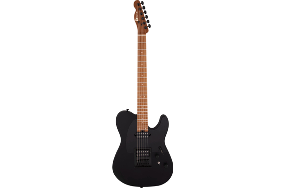 Charvel Pro-Mod So-Cal Style 2 24 HH HT CM Satin Black image 1