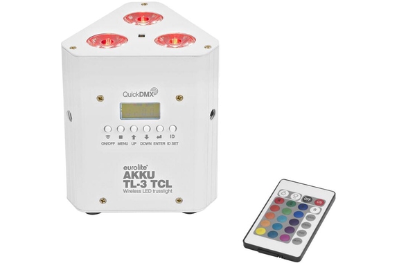 Eurolite Batterie TL-3 TCL Trusslight QuickDMX Blanc image 1
