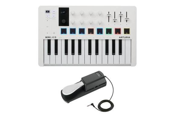 Arturia MiniLab 3 Set Bianco image 1