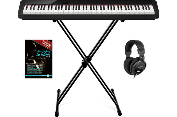 Casio PX-S1100 BK Privia Digital Piano Black Set image 1