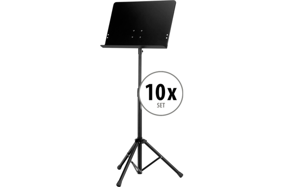 Classic Cantabile Atril de Orquesta Deluxe Set de 10 image 1