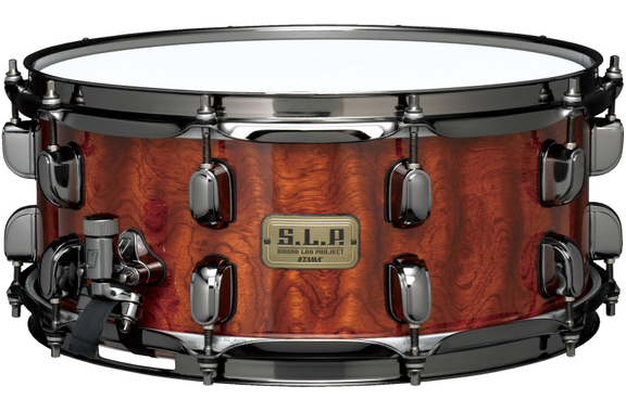 Tama LGB146-NQB S.L.P. Natural Quilted Bubinga Snare Drum image 1