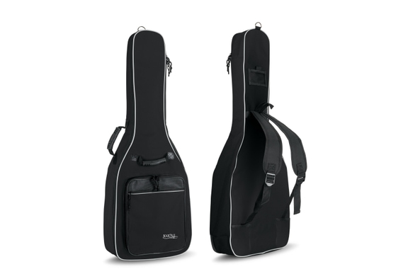 Funda Clásica Rocktile Para Guitarra 3/4 y 7/8 - Acolchada Con Arnés De Mochila Negra image 1