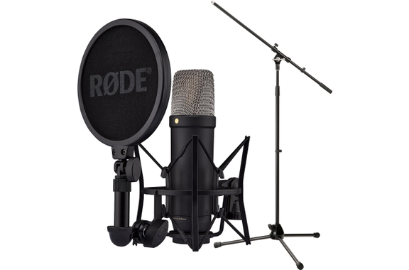 Rode NT1 5th Generation Black Stand Set image 1