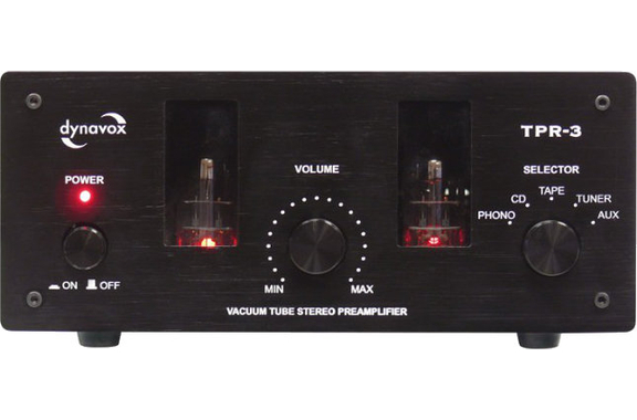 Dynavox TPR-3 Tube Phono Preamplifier Black - Returned (Condition: Good) image 1