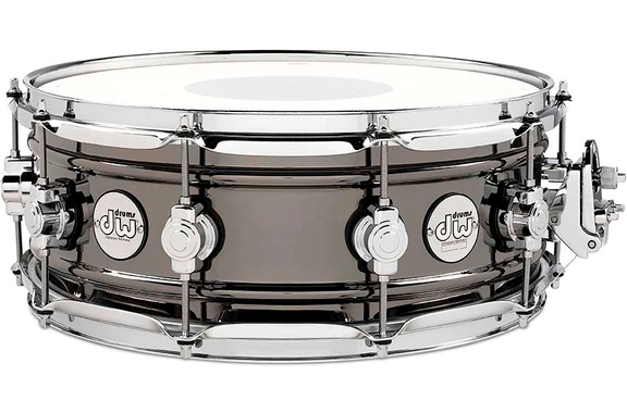 DW Design Series 14" x 5,5" Snare Drum Black Nickel over Brass image 1