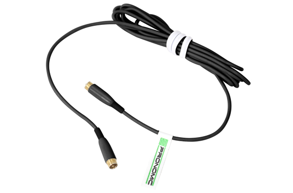 Cable de Repuesto Pronomic para Auriculares HS-31 EA Negro image 1