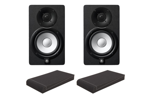 Yamaha HS8 Aktive Studio Monitore Set mit 8" Absorberplatten image 1