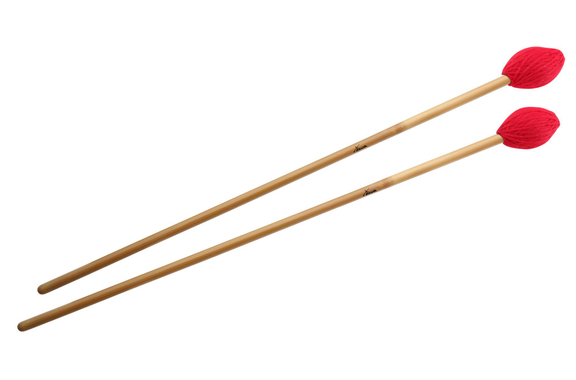 XDrum MM1M Xylofoon- Vibrafoonstokken Medium Rattan Paar image 1