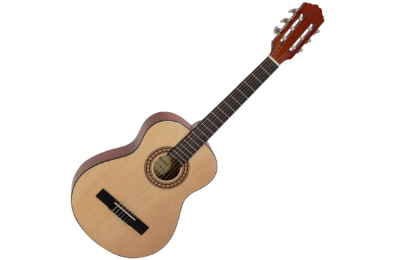 DiMavery AC-303 Klassikgitarre 3/4 Natur image 1