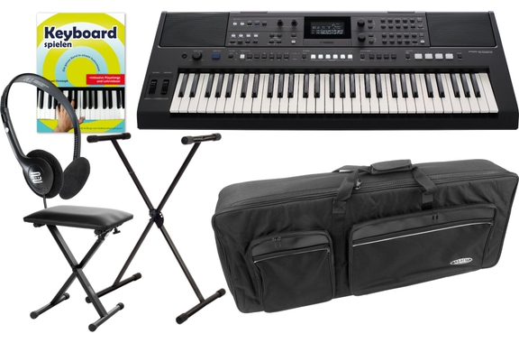 Yamaha PSR-E583 Keyboard Deluxe Set image 1