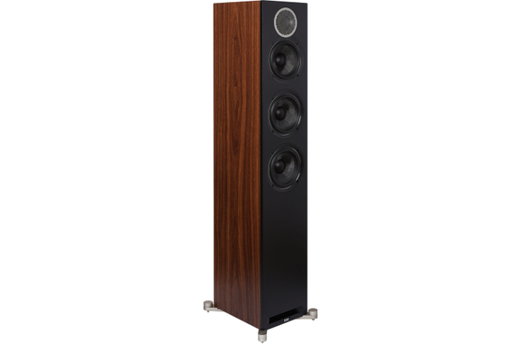 ELAC Debut Reference DFR52 Vloerstaande Luidspreker Zwart/Walnoot image 1