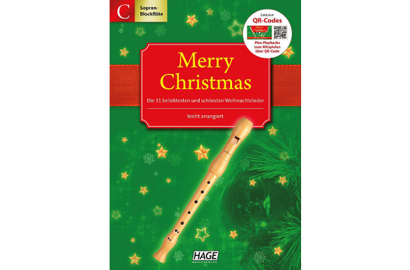 Merry Christmas per Flauto Dolce image 1