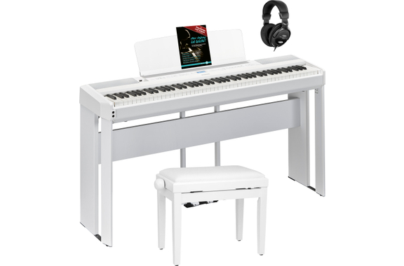 Yamaha P-525WH Stage Piano Weiß Komplett Set image 1