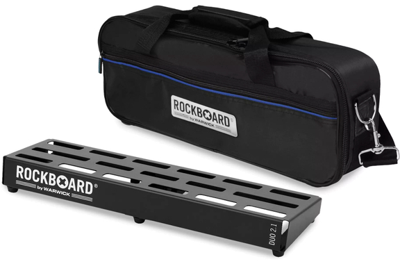 RockBoard DUO 2.1 Pedalboard mit Gigbag image 1