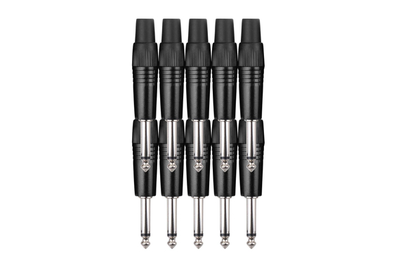 Pronomic JPLUG Zwarte Jackplug - Set Van 10 image 1