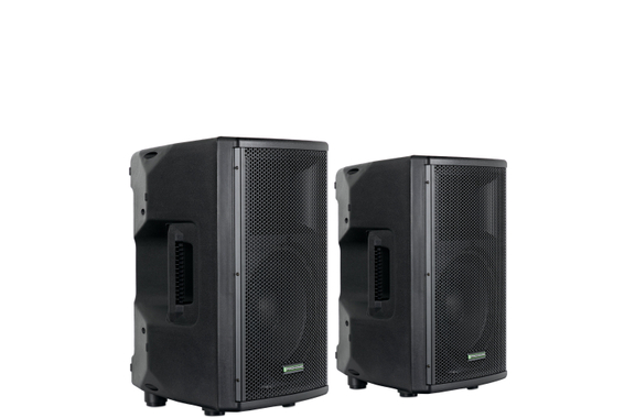 Pronomic E-210 MA 10" Aktivbox 400 Watt Stereo Set image 1