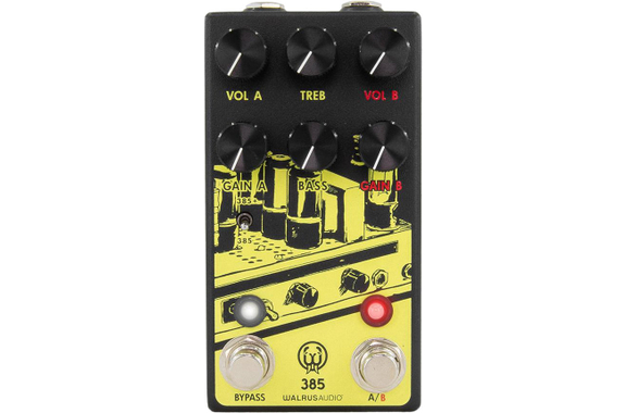Walrus Audio 385 MKII (Black/Yellow) image 1