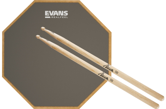 Evans ARF-7GM RealFeel Apprentice Pad Set 7" image 1