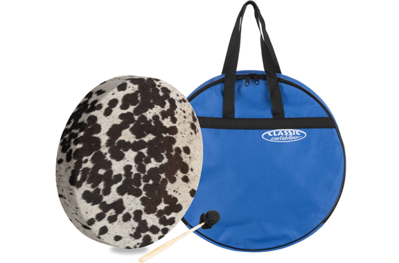 Classic Cantabile HSD-18 Traditionele Sjamanentrommel met Runderhuid 18\" Set met Tas image 1