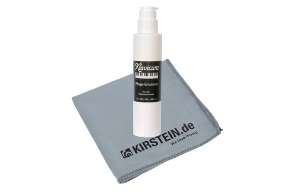 Klavicura Piano Polish Dispenser Bottle 150 ml with Polishing Cloth image 1