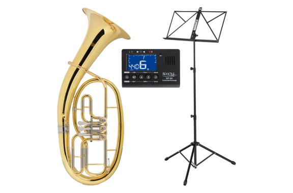 Classic Cantabile Brass TH-33 Tenorhoorn Set image 1