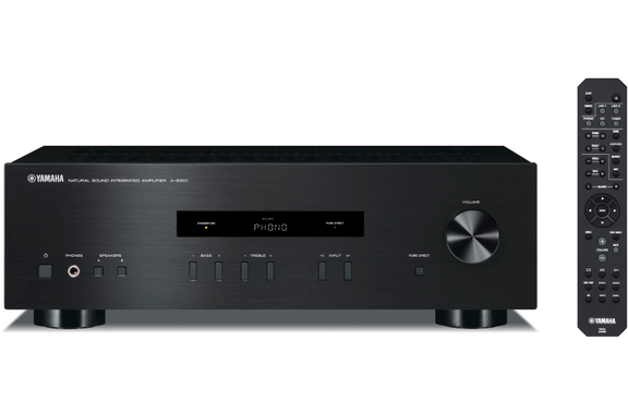 Yamaha A-S201 Amplificador Estéreo HiFi Negro image 1