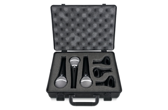 Pronomic DM-58-C Micrófono Vocal Set de 3 en Maletín image 1