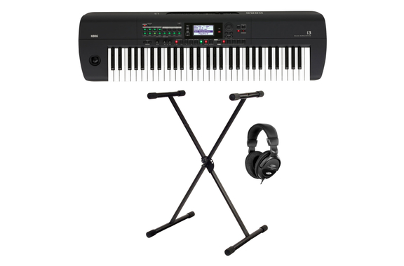 Korg i3 Music Workstation Set Negro image 1