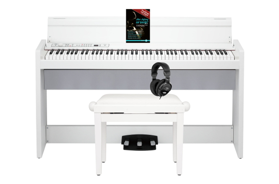 Korg LP-380U WH Digitalpiano Wit Home Set image 1