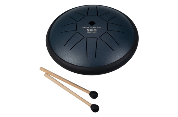 Sela Melody Tongue Drum 6" D Major Navy Blue image 1