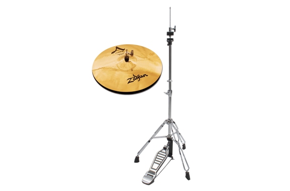 Zildjian A Custom 14" Hi-Hat + HiHat Machine SET image 1