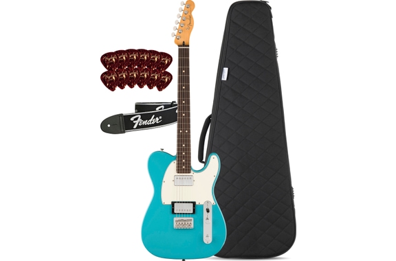 Fender Player II Telecaster HH RW Aquatone Blue Set image 1
