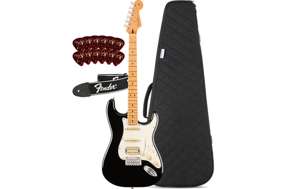 Fender Player II Stratocaster HSS MN Black Set image 1